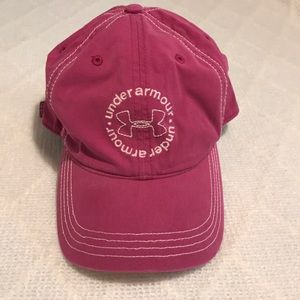 Pink Under Armour Hat